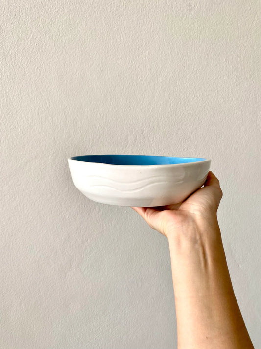 Baby Blue Dinner Bowl