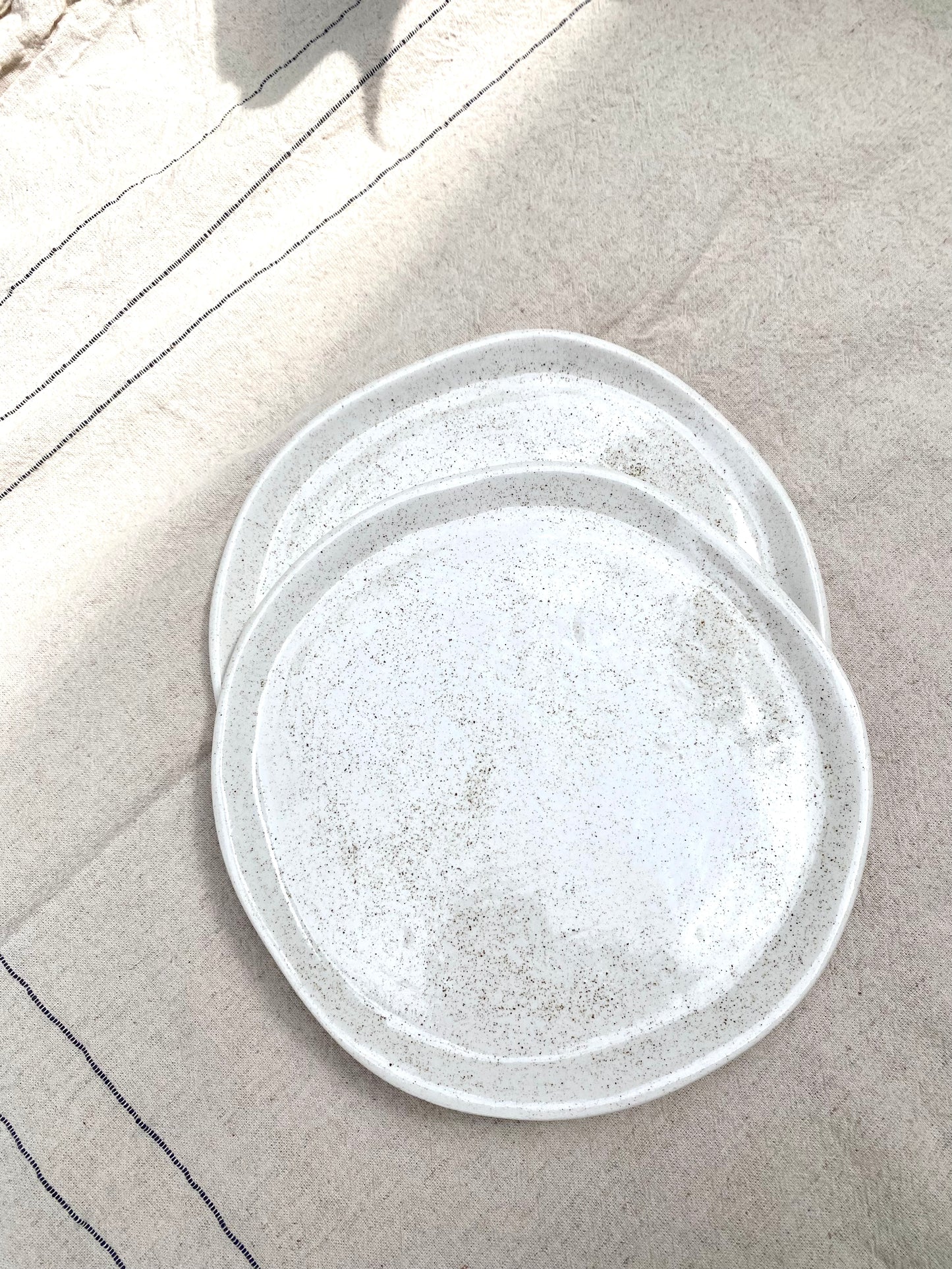 Speckled nibble plate