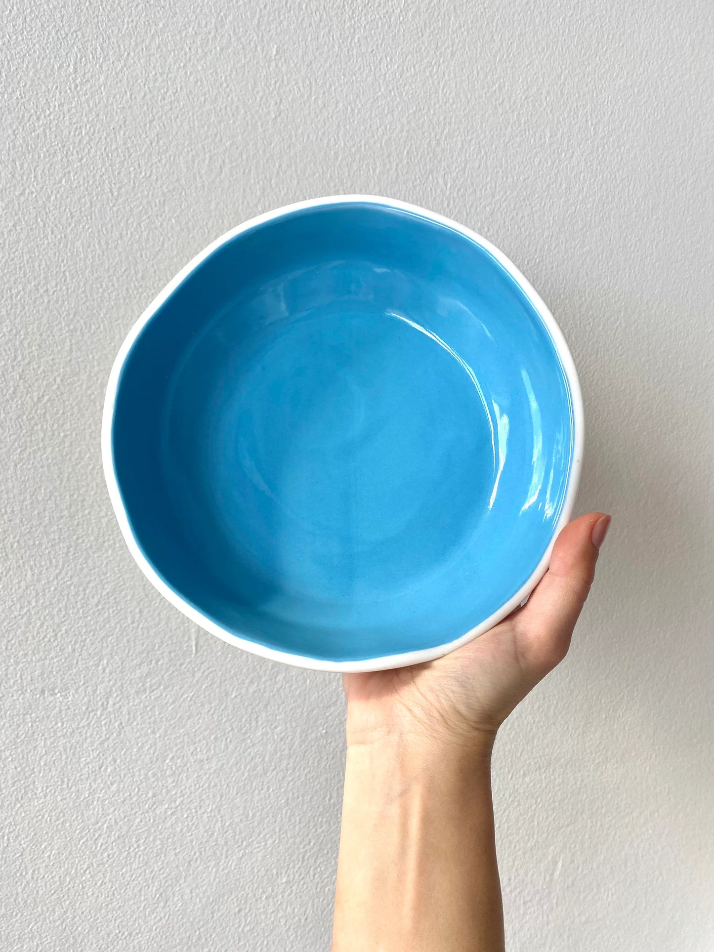 Baby Blue Dinner Bowl