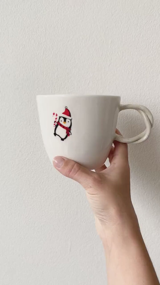 Penguin Christmas Mug